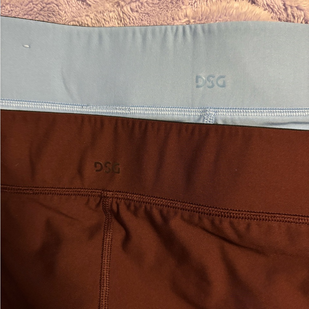 Nike Athletic Shorts - Brown and Light Blue